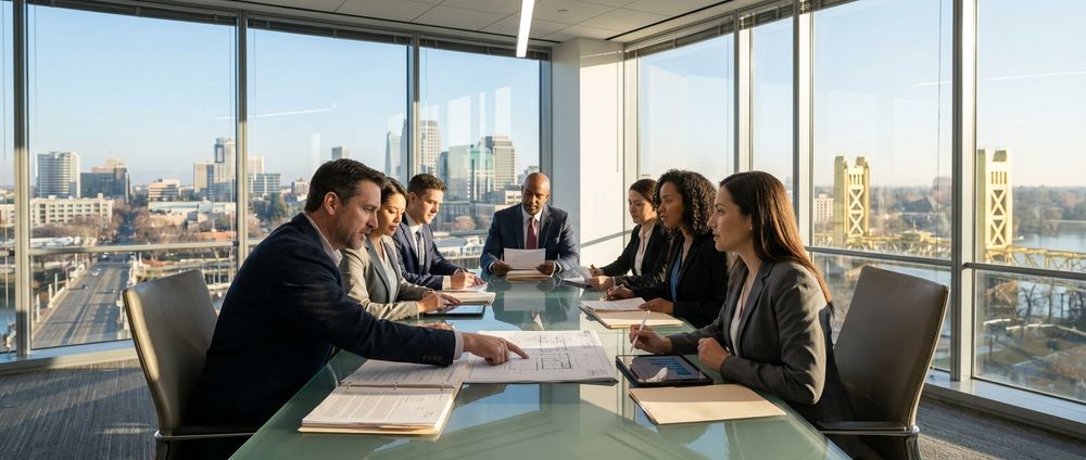 Startup founder reviewing business formation documents