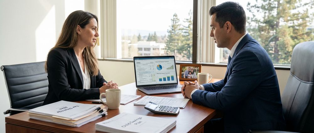 Business owner reviewing 2026 tax law documents
